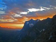 Sunrise on the Eiger