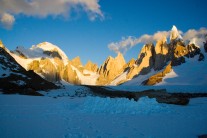 Christmas Eve doesn't get much better - Sunset on Cerro Torre