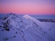 End of the day on Swirral Edge