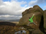 Bouldering at the roaches