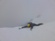 Topping out in fine Ice Jedi Style (No. 2 Gulley)