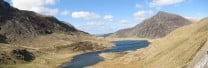 View from the top of Idwal Slabs