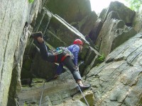 John training for the Old Man of Hoy!