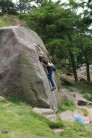 Bouldering at the Roaches