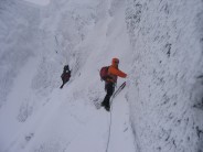 Eastern Traverse - photo taken by following climbers NiallK and Drew Connelly