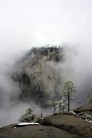 A bleak day at Yosemite Falls