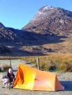 Tryfan and tent