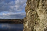 Jamie Murray on local Inverness test-piece Dracula, myself conveniently out of shot, belaying in the corner!