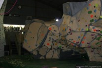The boulder, newly friction painted