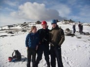 The results of a Plas Y Brenin winter walking skills course... smiles all round!