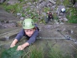 Celt (aged 8) his first New Route!