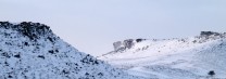 A snow swept Higgar Tor, with the File looking prime