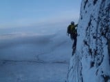 North Face Route Buachaille Etive Mor (V,6**)