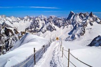 Alpinists Exit - Aiguille du Midi