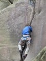 Marc attempting a full body jam on Stonnis Crack