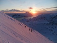 Ski mountaineering, Nappstind, Lofoten