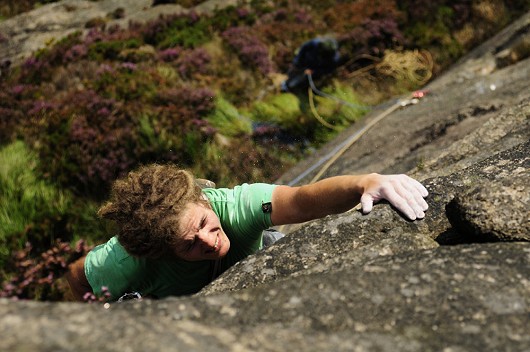 Paul Swail on Liquid Cool, E2 5c, Lower Cove  © Hillerscapes