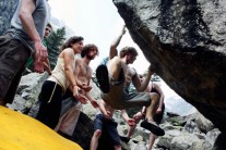 Bouldering in Ailefroide