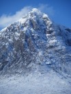 Buachaille Etive Mor, South East and North East Faces in winter.
