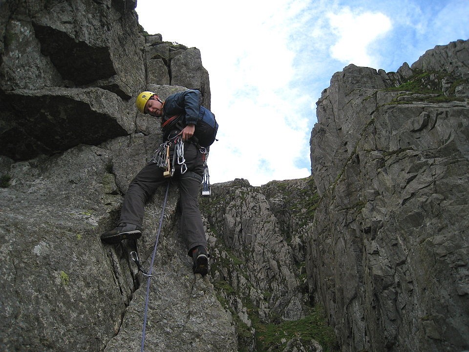 Bendy budget boots could be a liability on steep ground (and not just rock climbs)  © Dan Bailey