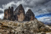 The Tre Cime in all their glory