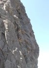 Climbers on crux pitch of Torro