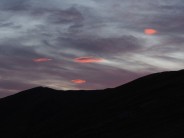 UFOs over south Shiel ridge