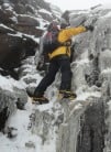 Andy on Lower Icefall pitch