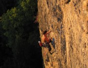 3rd Pitch of Yellow Edge in the golden glow of the setting sun.
