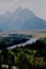 Snake river and the Tetons