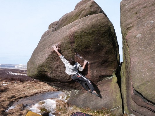 ric on the staffordshire flyer (V4 6a) roaches skyline  © PeteWilson