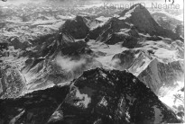 Everest (foreground), Chomo Lonzo and Makalu (background)