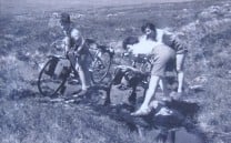 Crossing Rannoch Moor, 1954.