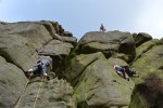 Lissy 2nd The Big Greeny, Matt on Overhanging Groove