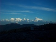 A crisp mornings in the foothill of The Himalaya