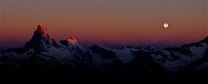 Dawn over southern Valais