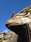 Andy on Sail Buttress