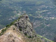 Little Stone Top from Great Stone Top, St. Helena, South Atlantic. Great potential for new routes for the intrepid climber.