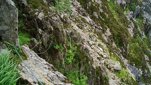 Looking down on Flying Buttress   © David Maddison