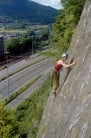 Me, attempt on first ascent. Came back a week later for the FA.