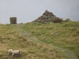 Lost Lad: The Cairn of Abraham Lowe, a young shepherd boy from the lost village of Derwent.
