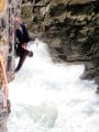 Cardiff University Mountaineering Club enjoying the thrills of sea cliff climbing in Pembrokeshire