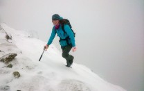 topping out of Striding Edge