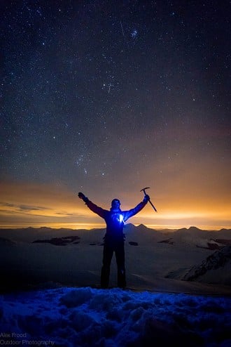 Night Ascent of Ben Challum  © Alex Frood