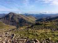 Great Gable seen from Scafell Pike.