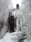 Dom and Linus on Cust's Gully, Great End, Grade 1!