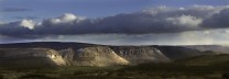 Eglwyseg Escarpment - from above the Horseshoe Pass before the rain came back