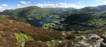 View looking down from Glenridding Dodd