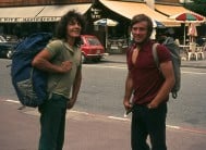 John Syrett and Gordon Stainforth, Chamonix 1972.