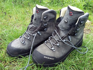 Quality all-leather uppers, protected by a high rand all round  © Dan Aspel